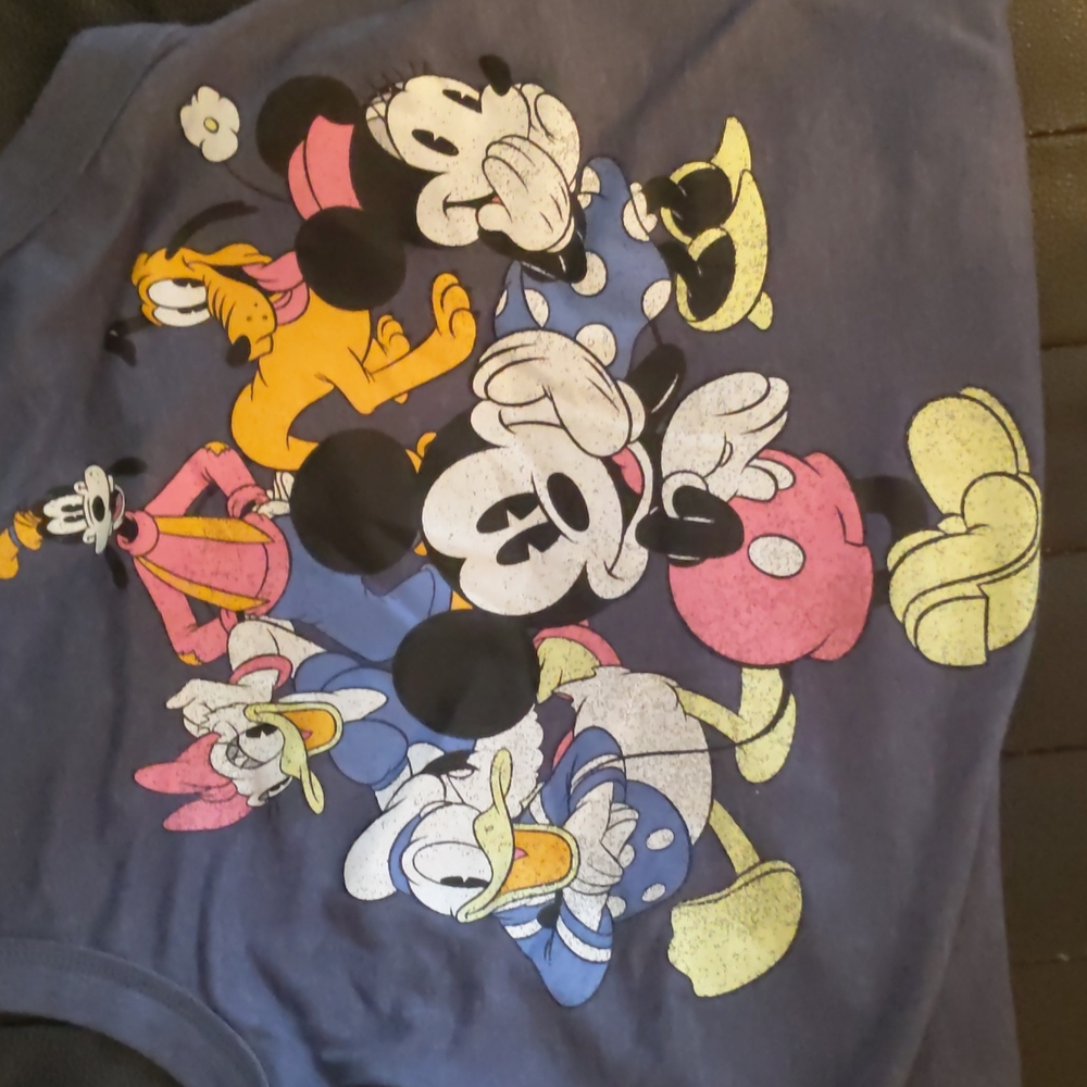 Disney Women's Tank Top, Color: Grey, Size: XS